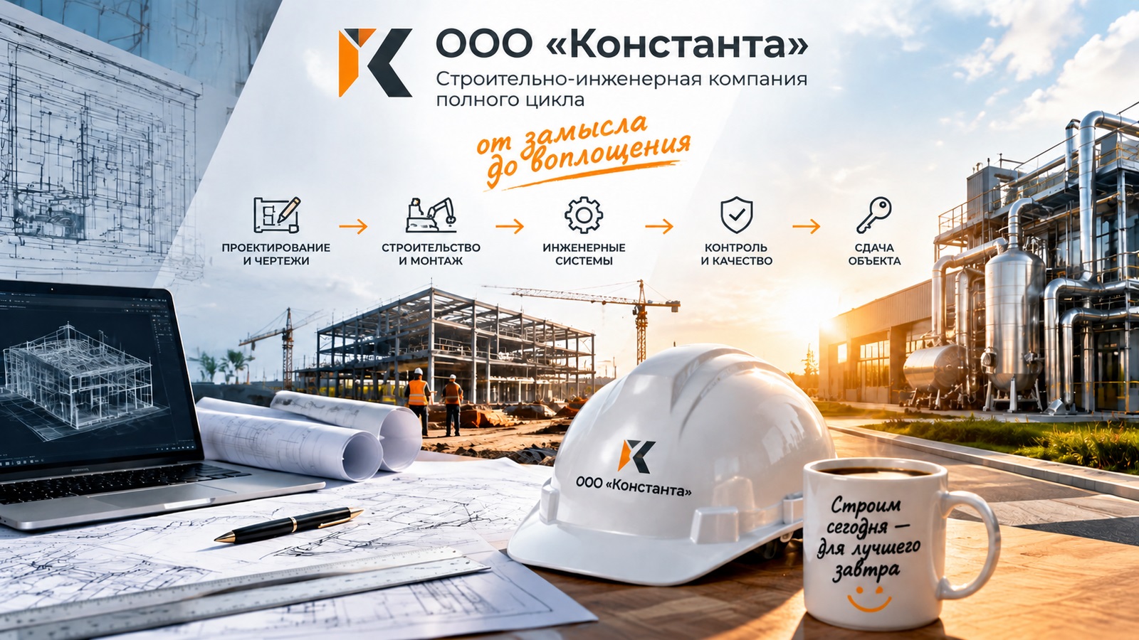 ООО «КОНСТАНТА» — строительно-инженерная компания полного цикла